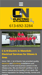 Mobile Screenshot of cn-electric.ca